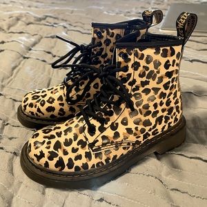 Dr. Martens leopard print